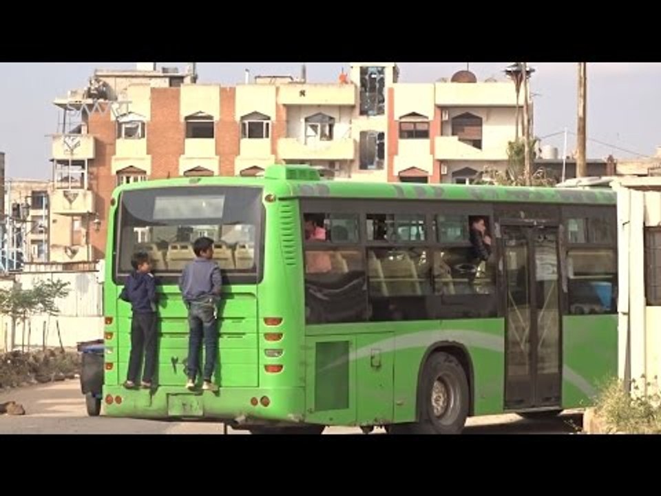 Ninth Rebel Convoy Leaves Homs Neighborhood Under Evacuation Deal