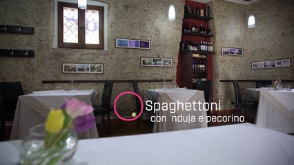 GIRO GOLOSO - TAPPA 7 - Spaghettoni con 'nduja e pecorino