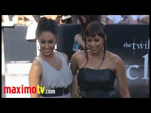 Tia and Tamera Mowry at ECLIPSE Premiere Arrivals