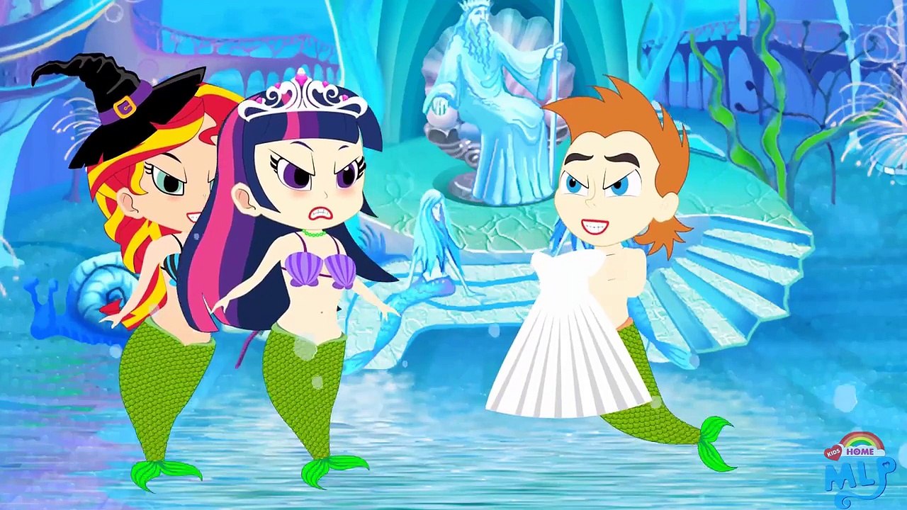 My Little Pony MLP Equestria Girls Transforms with Animation Scramble Dresses Fight Story Real Life  (3)