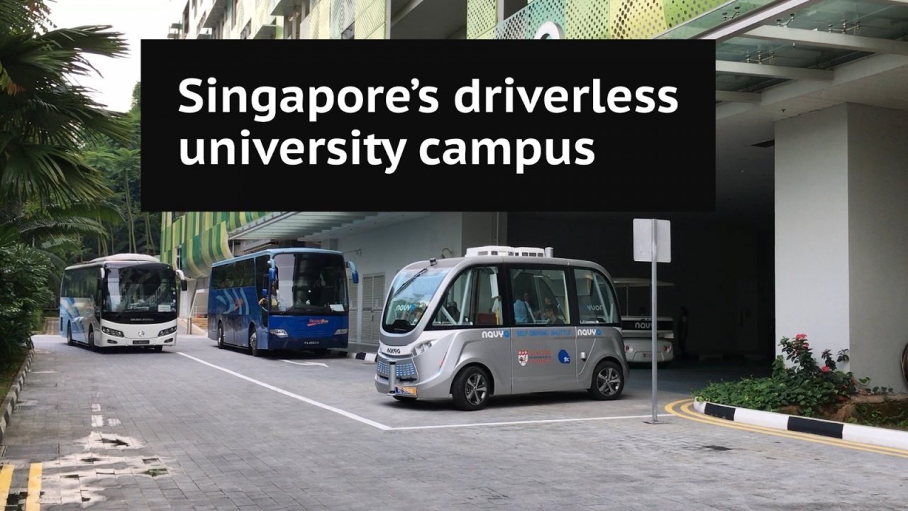 Singapore racing to make self-driving cars and advanced road safety a reality
