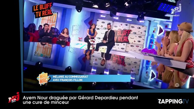 Ayem Nour draguée par Gérard Depardieu pendant une cure minceur (vidéo)