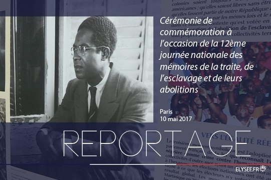 [REPORTAGE] Cérémonie de commémoration de la 12ème journée nationale des mémoires de la traite, de l’esclavage et de leurs abolitions