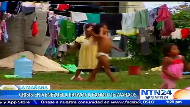 Indígenas venezolanos abandonan sus tierras para emigrar a Brasil por culpa de escasez de productos básicos