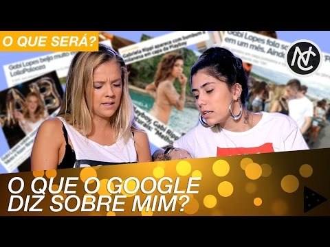DANDO UM GOOGLE NOS NOSSOS NOMES!