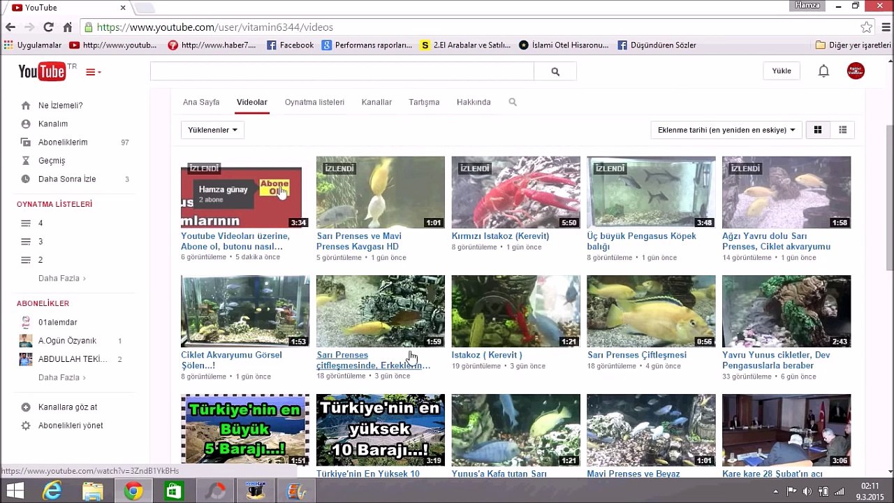 Youtube Videoları Üzerine, Yazı Ekleme Nasıl Yapılır...