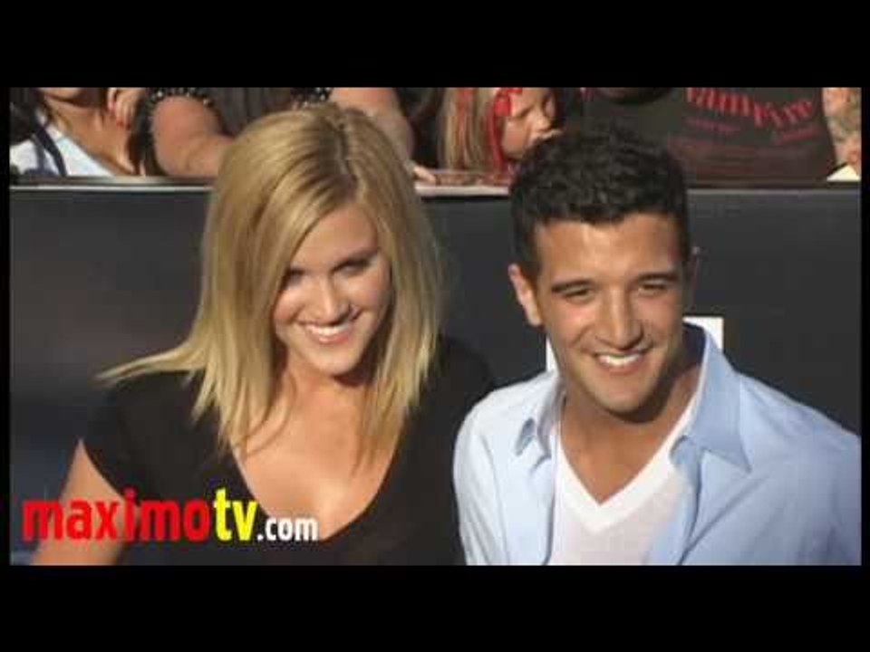 Mark Ballas and Ashley Roberts at "ECLIPSE" Premiere Arrivals