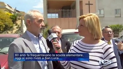 60 anni fa frequentavano la scuola elementare oggi si sono rivisti a San Luca