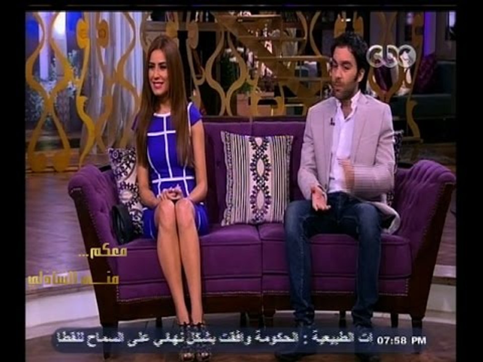 #معكم_منى_الشاذلي | شاهد…ماذا فعلت زوجة شريف رمزي  السابقة مع زوجته الجديدة " ريهام أيمن "