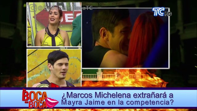 ¿Marcos Michelena extrañará a Mayra Jaime en la competencia?