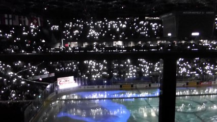 Avant match Finlande-France Mondial Hockey sur Glace 07 mai 2017