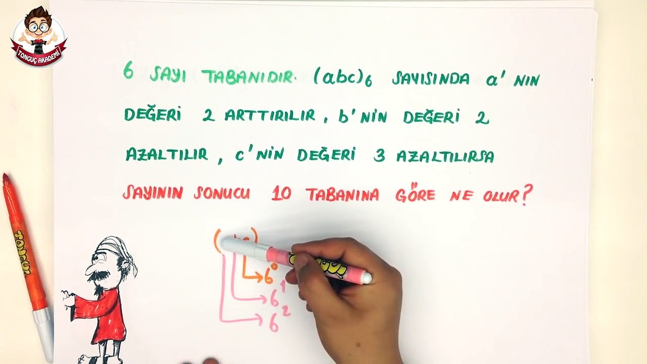 TABAN ARİTMETİĞİ SORU ÇÖZÜMÜ | YGS KAMPI '16 Matematik #10
