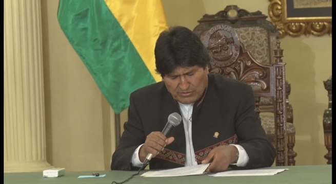 Morales envía misiva al papa para interceder y liberar bolivianos en Chile