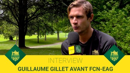 Guillaume Gillet avant FCN-EAG