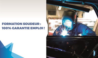 Formation soudeur : 100% garantie emploi !