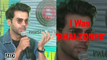 Rajkummar Rao speaks about being 'BHAI-ZONED'
