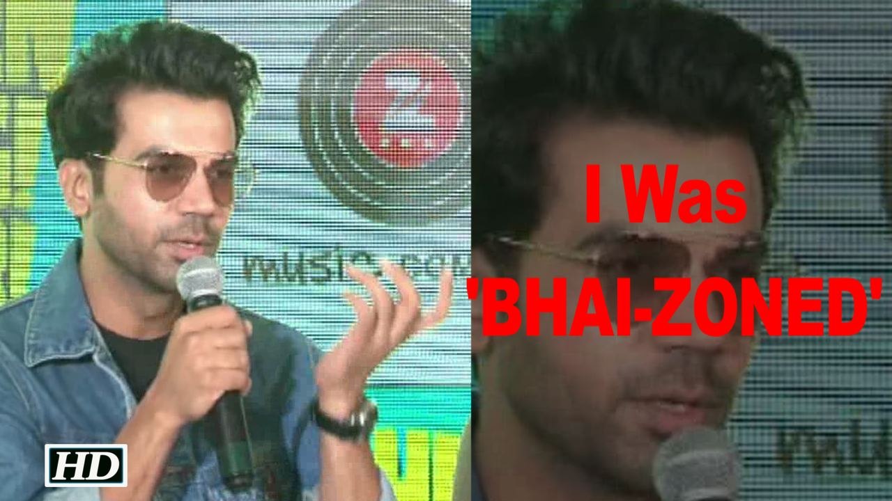 Rajkummar Rao speaks about being 'BHAI-ZONED'