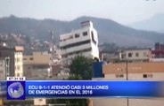 ECU 911 atendió casi tres millones de emergencias en el 2016