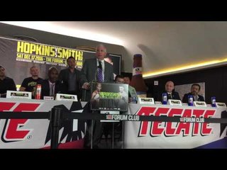 AN EMOTIONAL OSCAR DE LA HOYA HAS NO WORDS FOR BENARD HOPKINS RETIREMENT & CAREER - EsNews Boxing