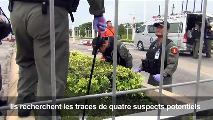 Voiture piégée en Thaïlande: la police recherche quatre suspects