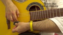 Tips on sanding nails / Ruben Diaz & Contemporary Flamenco Guitar (CFG) lessons via Skype