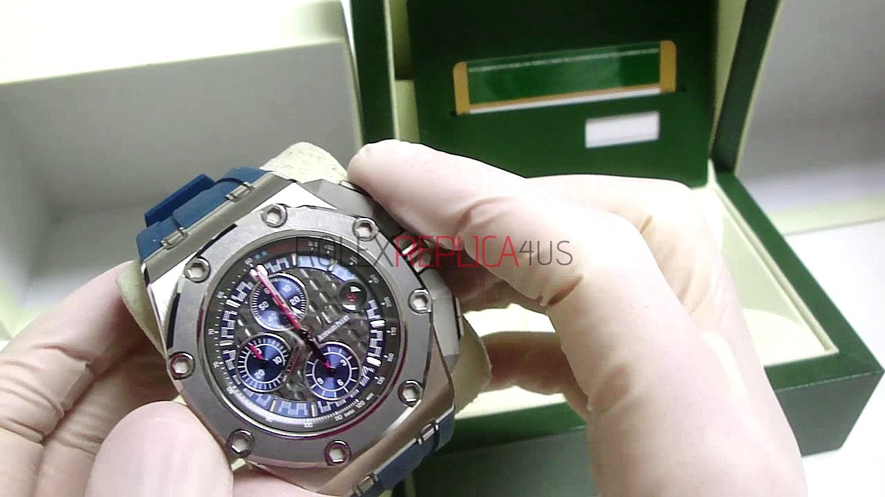 Audemars piguet replica royal oak offshore michael schumacher titanium limited edition