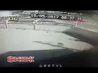 Başsavcının hayatını kaybettiği kaza güvenlik kamerasında