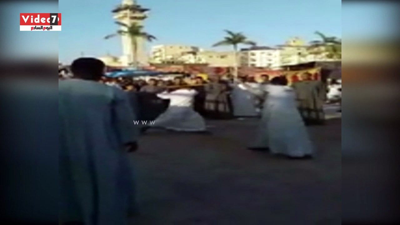 لعبة التحطيب أبرز سمات إحتفالات مولد أبوالحجاج الأقصري