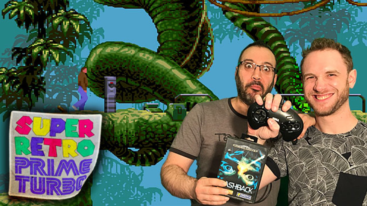 Super Retro prime Turbo : Flashback (MegaDrive) avec Joniwan et Trazom