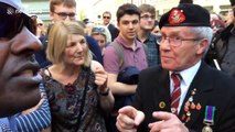 Row breaks out at Jeremy Corbyn rally over Northern Ireland war veterans