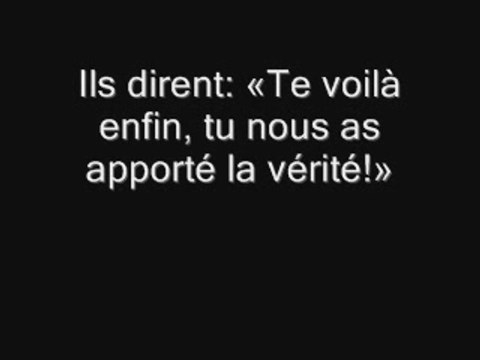 le prophete Moussa (alayhi salam) partie 14