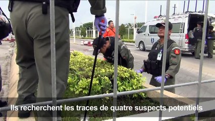 Voiture piégée en Thaïlande: la police recherche quatre suspects