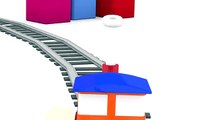 FUNNY TEETH! Color Cartoon Cars Animation - Magic Train Puzzles