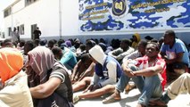 Milhares de migrantes detidos na Líbia
