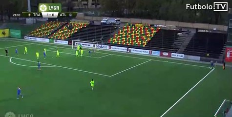 Sergey Obivalin Goal HD - Trakai 1-1 Atlantas 10.05.2017