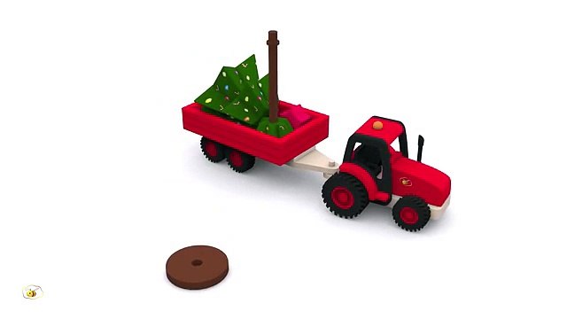 Tractors for children. Tractor videos for children kids toddlers. Toy tract