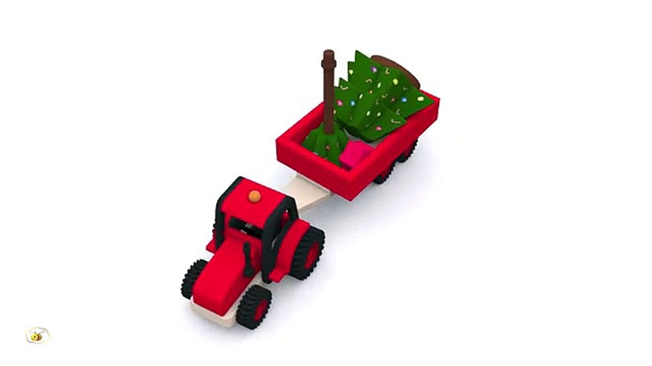 Tractors for children. Tractor videos for children kids toddlers. Toy trac