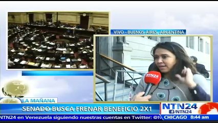 Senado de Argentina vota para frenar beneficio de “2x1” para condenas por lesa humanidad que podría favorecer a presos p