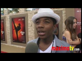 Nadji Jeter Interview at "The Karate Kid" Los Angeles Premiere