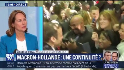 Ségolène Royal: "Jusqu'ici Emmanuel Macron a fait un sans-faute"