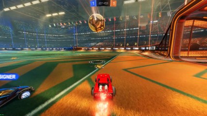 Rocket League: Cool Bounce To Air Dribble
