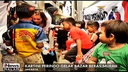 Kartini Perindo Gelar Bazar Beras Murah di Senen