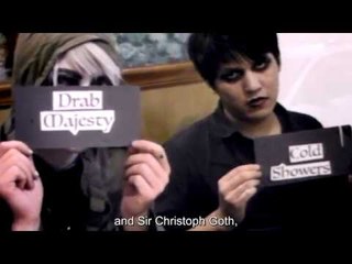 Goths Eating | With Drab Majesty and Cold Showers