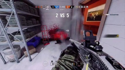 Tom Clancy's Rainbow Six: An interesting ace I got the other day as Sledge...