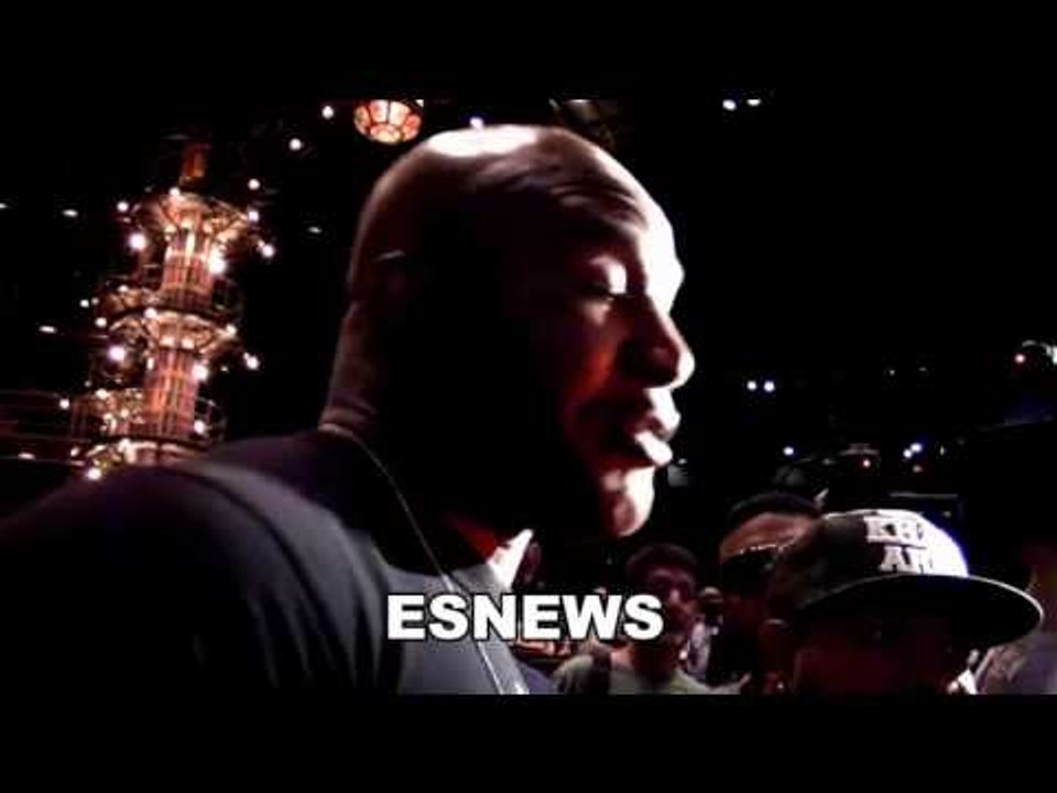 Evander Holyfield on power vs speed talks Anthony Joshua EsNews Boxing