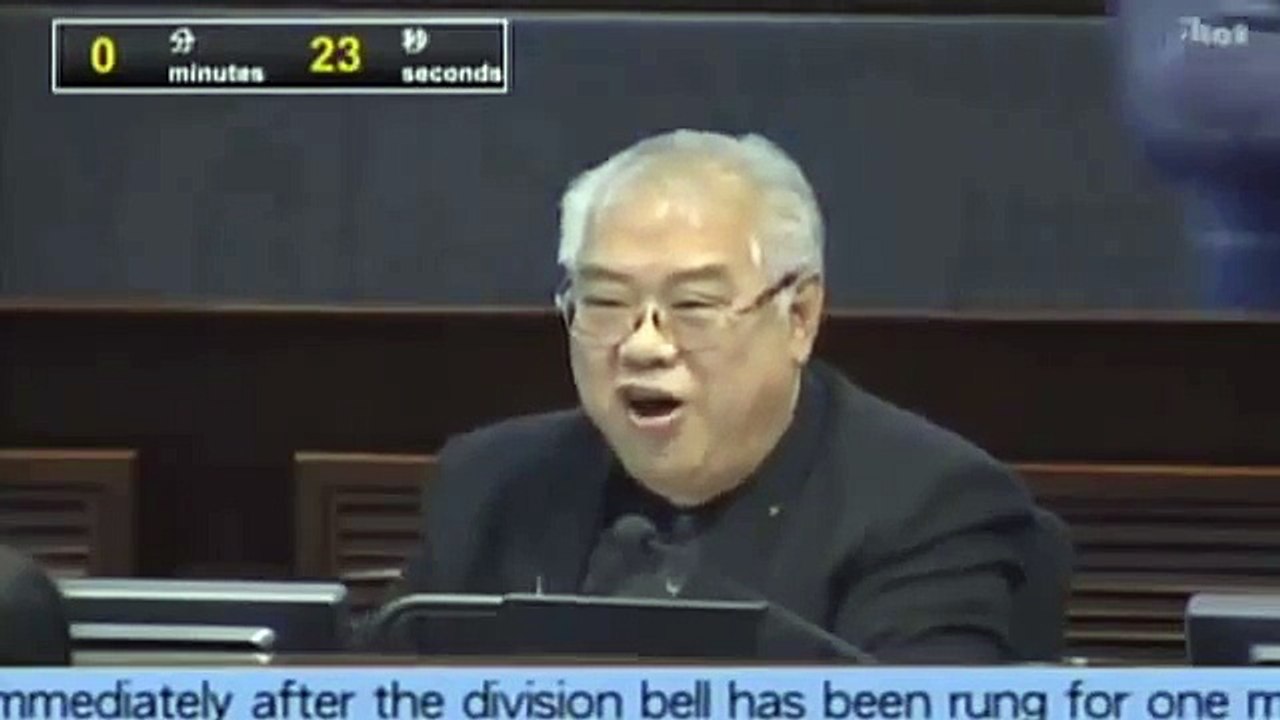 黃定光；黃毓民係好野，阿叔服你！
