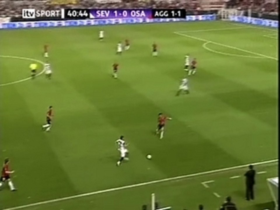 Dani Alves Backheel Panna Vs Osasuna