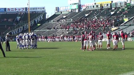 【第71回甲子園ボウル 中学招待試合】 関学 逆転TD＆2ポイント