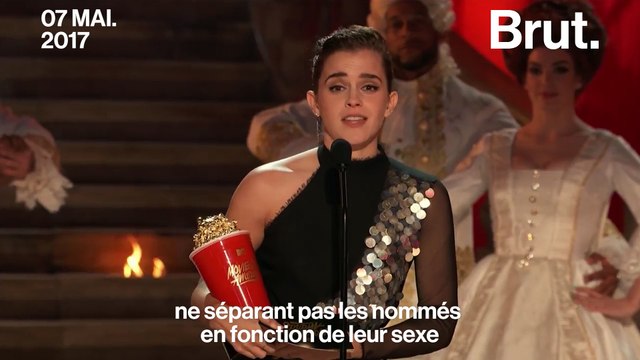Emma Watson reçoit le premier prix non-genré