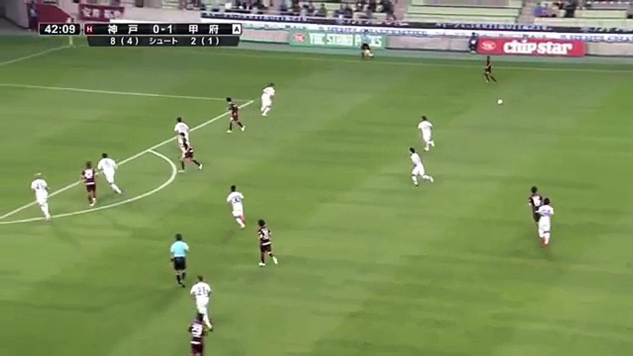 Vissel Kobe 1:1 Kofu  (J League Cup 3 May 2017)